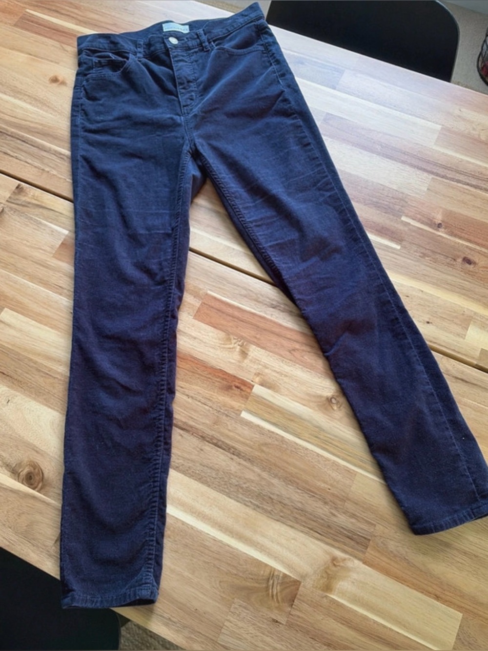 Loft Women’s High Rise Navy Blue Slim Panta